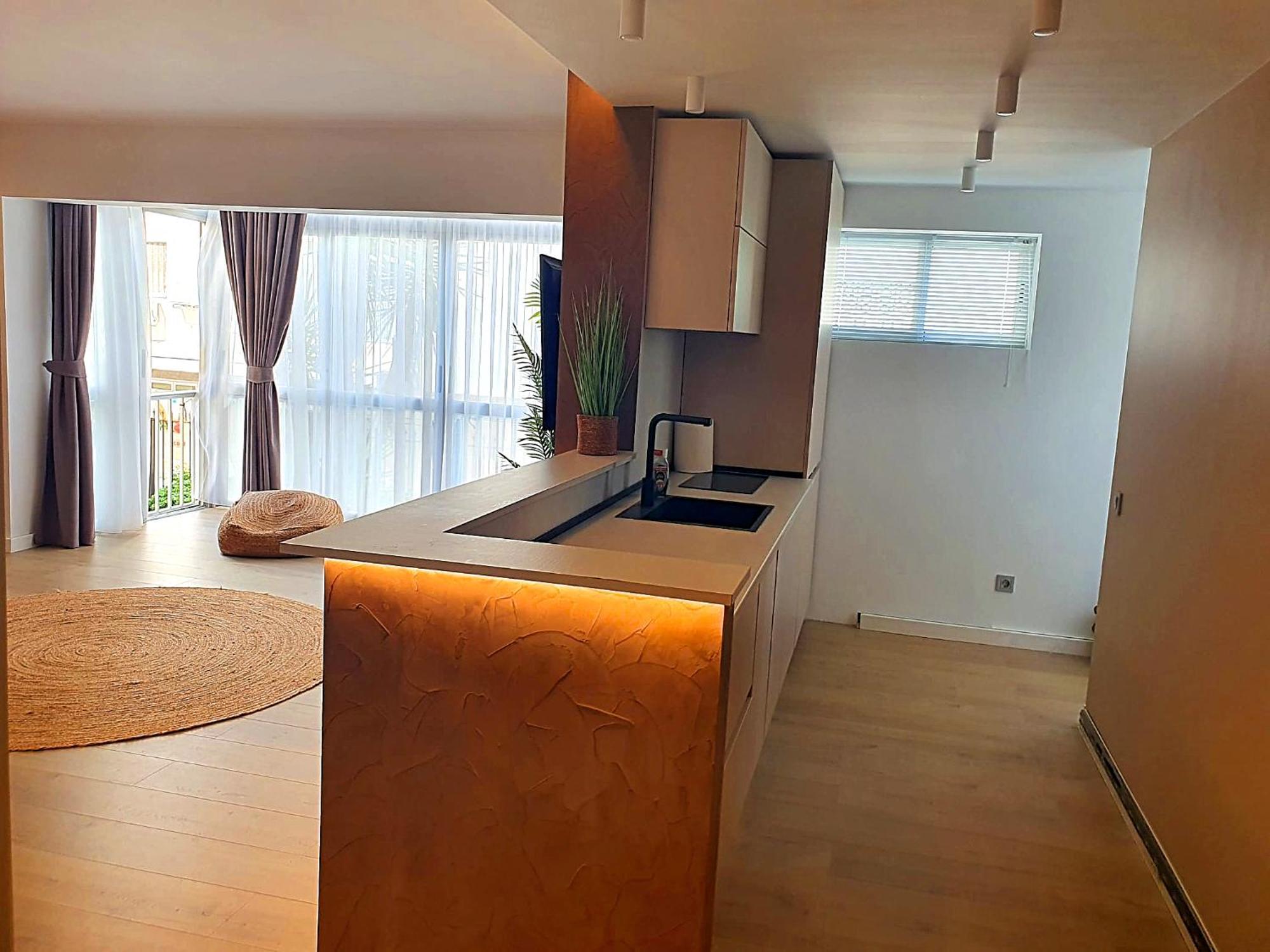 First Line Beach Beautiful Two Bedrooms Benidorm Exterior photo